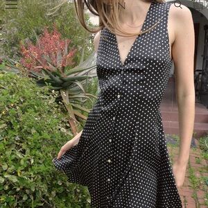 Doen Aubrey dress in Noir Dot Size S